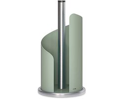 Keukenrolhouder Ø 15 cm - RVS en matte afwerking in agave groen