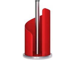 Keukenrolhouder, Ø 15 cm RVS, mat rode rolhouder voor keukenrol