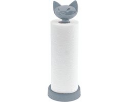 Keukenrolhouder, Organic Bio-Circular, Natuur Bloemen Blauw - Koziol | Miaou
