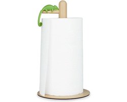 Keukenrolhouder - Papierhouder - Keuken Organisatie - Uniek Design - 27.5x16x16 cm - Groen