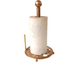 Keukenrolhouder - Papierrolhouder - Keuken organiseren - Vergroot bodemontwerp - 1000 Grams - Goud