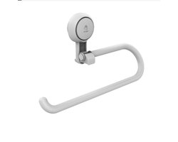 keukenrolhouders - keukenrolhouder hangend - keukenrol houder - zelfklevend - Wandmontage - wit - Keukenhaak - Opslagbenodigdheden - 30.6*7*17.1cm - zuignap