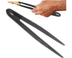 Keukentang Thermoplastische BLACKLINE 29 cm - Serveertang - Vleestang - Barbecuetang - BBQ Tang