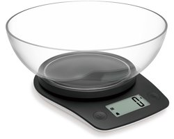Keukenweegschaal digitaal met kom - Incl Kom - Digitaal - Wegen - Keukenapparatuur - Keukenweegschaal - Precisie weegschaal - Koken -