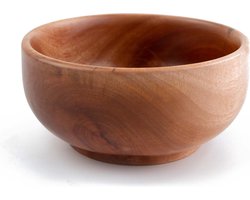 Khaya - houten kom Ø15 cm - voor ontbijt, soep & matcha thee - duurzaam - vegan