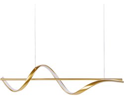 KHUTTI - Hanglamp LED - Goud - Metaal