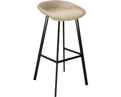 Kick Barkruk Finn Hoog - Velvet Champagne