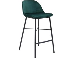 Kick barkruk JEFF - Velvet Groen