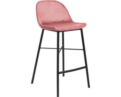 Kick barkruk Jeff - Velvet Roze