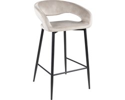 Kick barkruk Lenn - Velvet Champagne