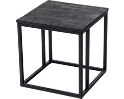 Kick Bijzettafel Anna - Zwart - 45x45