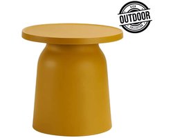 Kick bijzettafel Isla - geel OUTDOOR