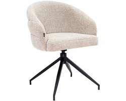 Kick draaistoel Ava - champagne