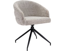 Kick draaistoel Ava - taupe