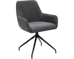 Kick draaistoel Miko - donkergrijs