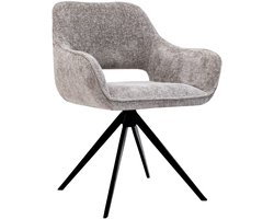 Kick draaistoel Nori - grijs