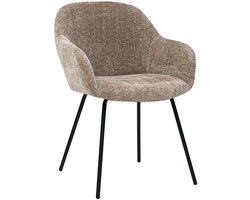 Kick eetkamerstoel Arda - taupe