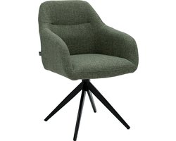 Kick eetkamerstoel Ravi - groen