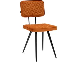 Kick eetkamerstoel Toby - oranje