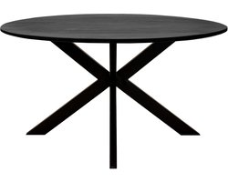 Kick eettafel Jake - 140cm - zwart