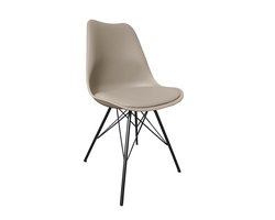 Kick kuipstoel Metal Luuk - taupe