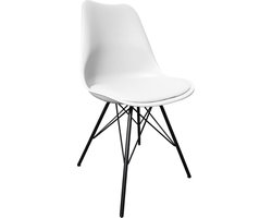 Kick Kuipstoel Metal Luuk - Wit