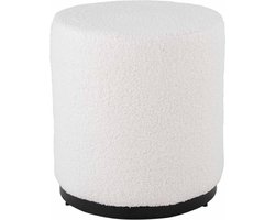 Kick Poef Teddy - Wit