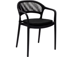 Kick tuinstoel Coco - zwart