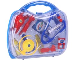 KiddyGo dokterskoffer speelgoedset 17-delig voor kinderen.