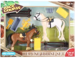 KiddyGo paarden speelset met accessoires - speelgoed paarden set.