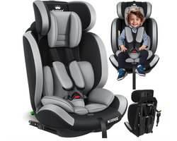 KIDIZ® Premium Kinderautostoel Groep 1+2+3, 9-36 kg, 5-punts veiligheidsgordel, auto