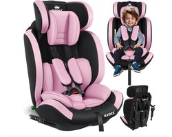 KIDIZ® Premium Kinderautostoel Groep 1+2+3, 9-36 kg, 5-punts veiligheidsgordel, auto