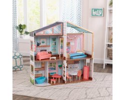 KidKraft Designed By Me™ Magnetisch Poppenhuis – Creatief & Educatief Speelhuis voor Kinderen