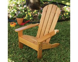 KidKraft Houten Adirondack Stoel - honingkleur