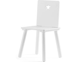 Kid's Concept Houten Stoel Star 56 Cm Wit