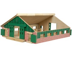 Kids Globe Loopstal Hout 1:87