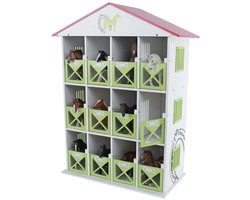 Kids Globe Paarden Opbergbox met 12 Boxen