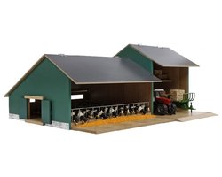 Kids Globe Stal met Landbouwloods 1:32