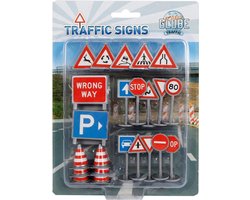 Kids Globe Verkeersborden, 25dlg.