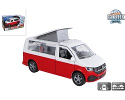 Kids Globe VW Transporter Camper Die-Cast Pull Back, 13,5cm