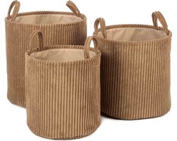 KidsDepot Ebby Mand (set van 3) - Zand