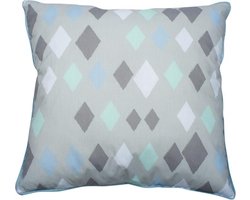KidsDepot Kussen Wieber Blue 45 x 45 cm