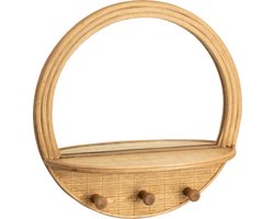 KidsDepot Wandrek Maja met Spiegel Rotan - Naturel