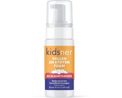 Kidsner Vallen & Stoten Foam, Arnica Montana, Blauwe Plekken Kind, Aloë Vera, Trekt Snel In, Huidverzorging, 75 ml