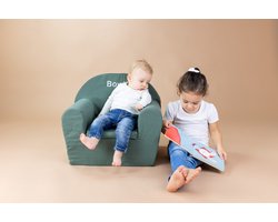 KidZ ImpulZ Peuterstoel - Kinderstoel voor peuter tot 5 jaar- Saliegroen