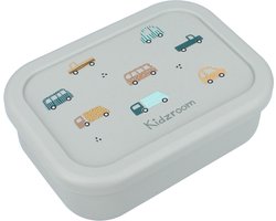Kidzroom Sweet Cuddles Lunchbox - Groen - Auto's