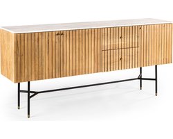Kiera dressoir 175 cm - naturel