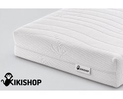Kiki Shop Matras 180x200 cm - 12 cm - Polyether Schuim - Wasbare Hoes