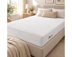 Kiki Shop Matras 60x190 cm - 12 cm - Polyether Schuim - Wasbare Hoes