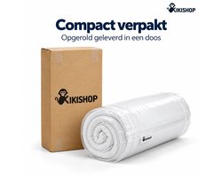 Kiki Shop Matras 60x200 cm - 14 cm - Polyether Schuim - Wasbare Hoes